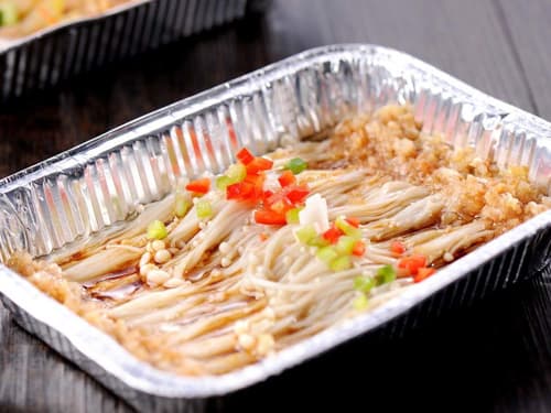 东光锡纸烤金针菇